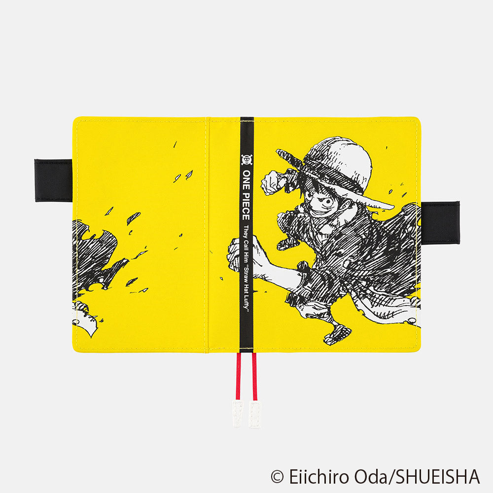 Hobonichi Techo 2024 - A6 Cover Only - ONE PIECE magazine: Straw Hat Luffy (Yellow)