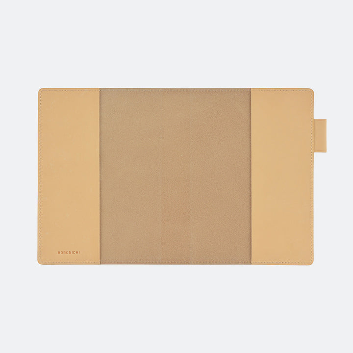 Hobonichi Techo 2024 - 5-Year Techo Leather Cover: Natural (A6 Cover Only )