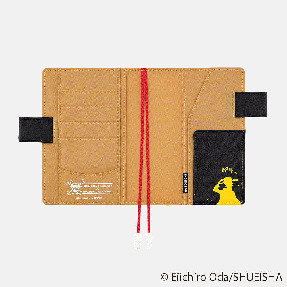 Hobonichi Techo 2024 - A6 Cover Only - ONE PIECE magazine: Straw Hat Luffy (Yellow)