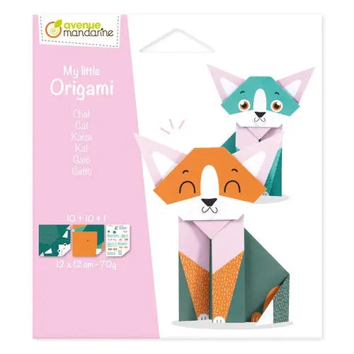 Avenue Mandarine - My Little Origami Kit - Cat