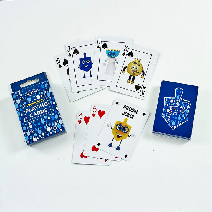 RITE LITE - CHANUKAH-HANUKKAH - Chanukah Playing Cards - Buchan's Kerrisdale Stationery