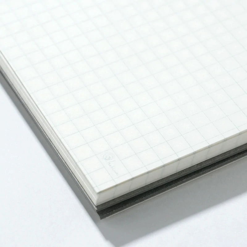 Kakimori – Fabric Cover B6 Grid Notebook – Atelier Craft - Buchan's Kerrisdale Stationery