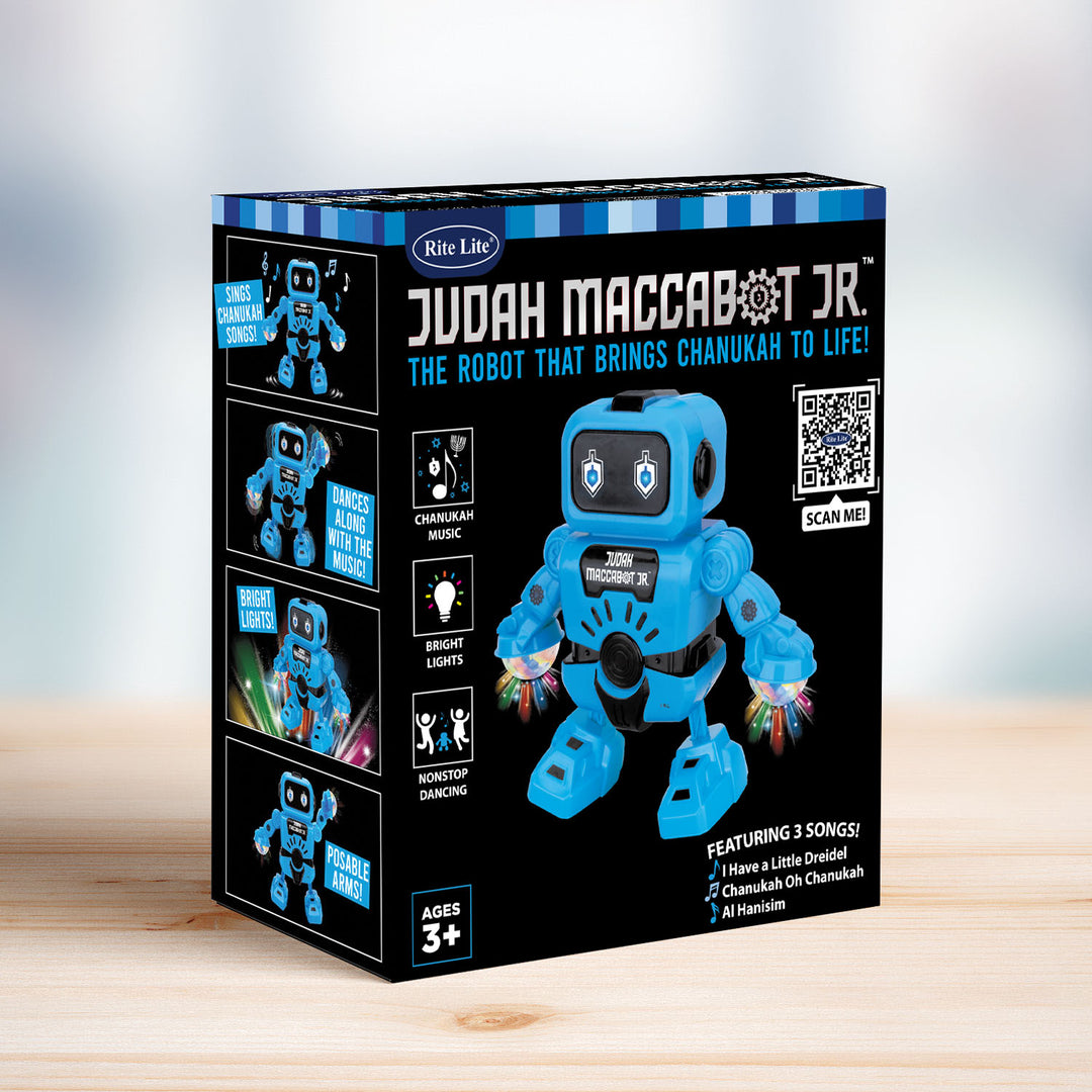 RITE LITE - CHANUKAH-HANUKKAH - JUDAH MACCABOT JR™ Chanukah Robot - Buchan's Kerrisdale Stationery