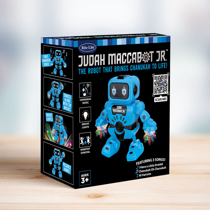 RITE LITE - CHANUKAH-HANUKKAH - JUDAH MACCABOT JR™ Chanukah Robot - Buchan's Kerrisdale Stationery