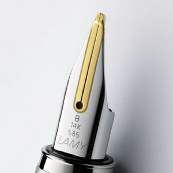 LAMY Studio - Piano Black Fountain Pen - 14kt Gold Nib - Buchan's Kerrisdale Stationery