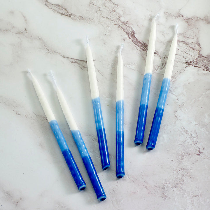 RITE LITE - CHANUKAH-HANUKKAH - Premium Chanukah Candles - Blue, Light Blue & White - Buchan's Kerrisdale Stationery