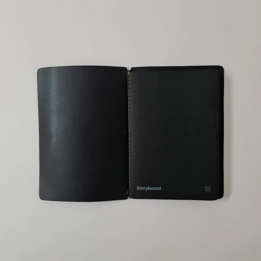 ENDLESS EXPLORER - Refillable Cactus Leather Journal Regalia Paper - 'Black' - Buchan's Kerrisdale Stationery