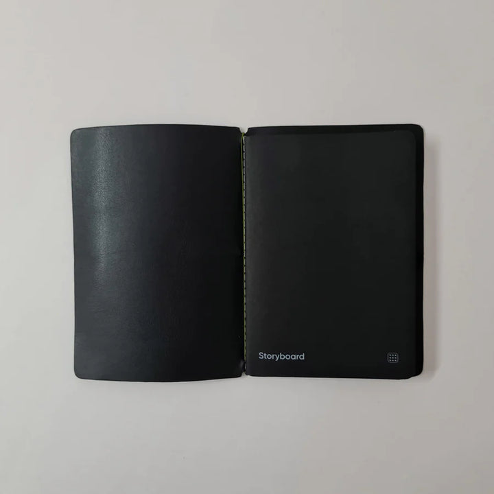 ENDLESS EXPLORER - Refillable Cactus Leather Journal Regalia Paper - 'Black' - Buchan's Kerrisdale Stationery