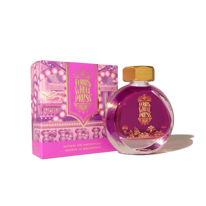 FERRIS WHEEL PRESS – “The Sugar Beach Collection” Fountain Pen Shimmer Ink – Midway The Magnificent 38ml - Buchan's Kerrisdale Stationery