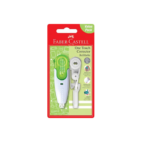 Faber-Castell - One Touch Corrector Refillable - Value Pack - Buchan's Kerrisdale Stationery