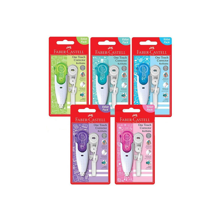 Faber-Castell - One Touch Corrector Refillable - Value Pack - Buchan's Kerrisdale Stationery