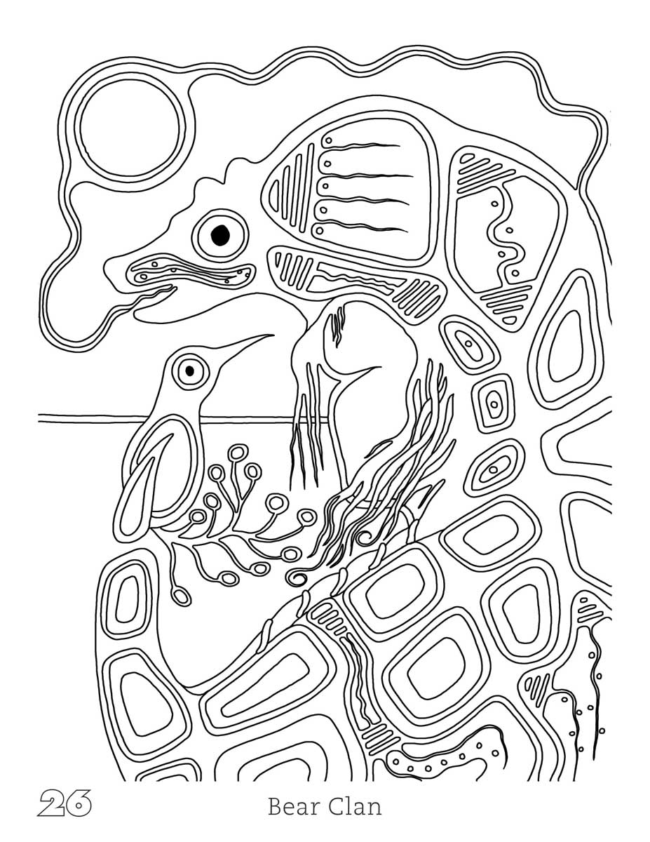 Indigenous Cod Colouring In Indigenous Coloring Pages Canada