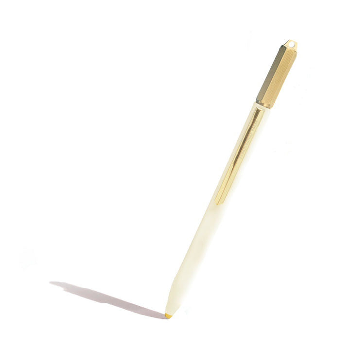 FERRIS WHEEL PRESS - Scribe Ballpoint Pen "French Vanilla White" - Buchan's Kerrisdale Stationery