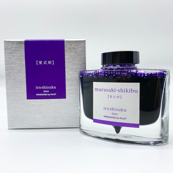 PILOT - Iroshizuku 50ml Bottled Fountain Pen Ink - Murasaki-shikibu - Buchan's Kerrisdale Stationery