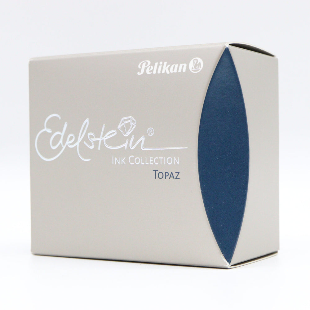 PELIKAN Edelstein Fountain Pen Ink 50ml Topaz Blue – Buchan's