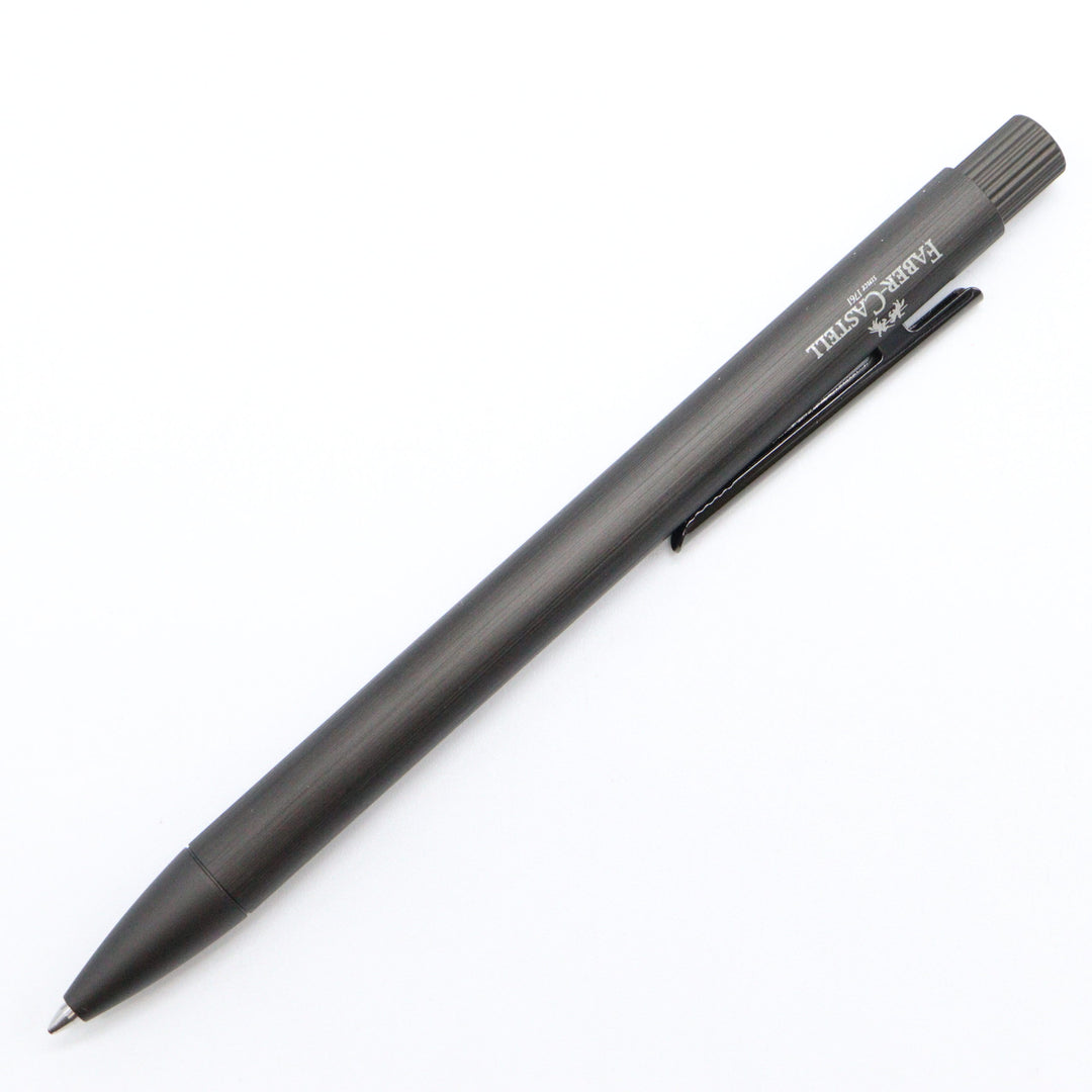 Faber-Castel – NEO Slim Ballpoint Pen with Gift Box Case – Gun Metal Black - Buchan's Kerrisdale Stationery