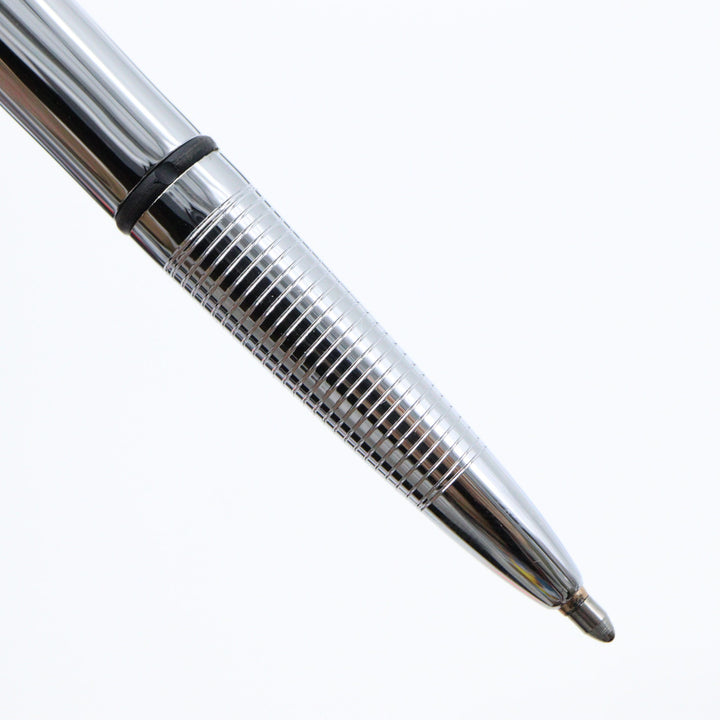 Fisher Space Pen – Bullet – Silver Chrome with Gold Shuttle Emblem - Buchan's Kerrisdale Stationery