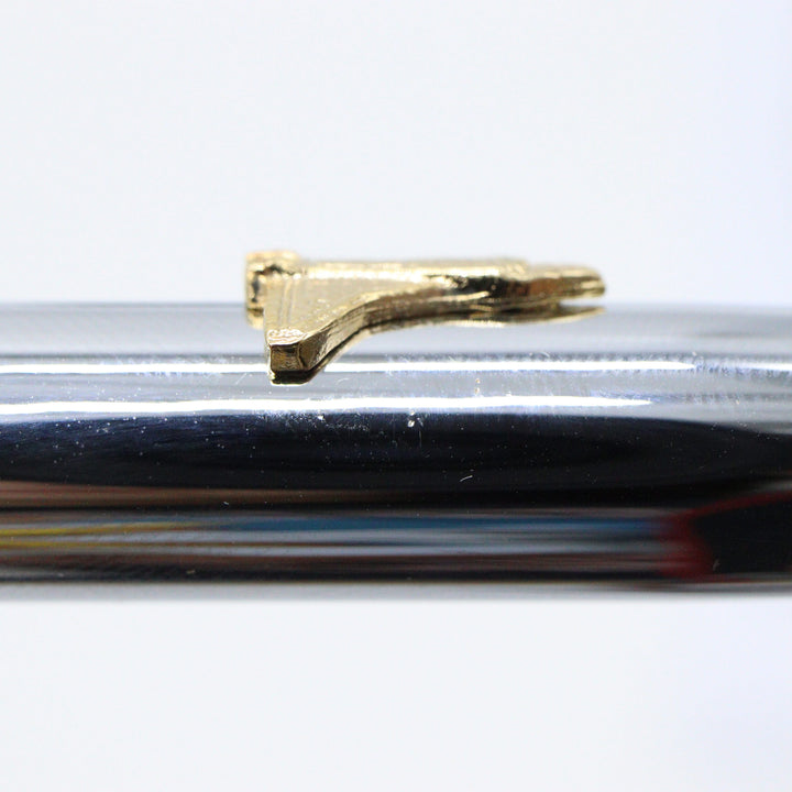 Fisher Space Pen – Bullet – Silver Chrome with Gold Shuttle Emblem - Buchan's Kerrisdale Stationery