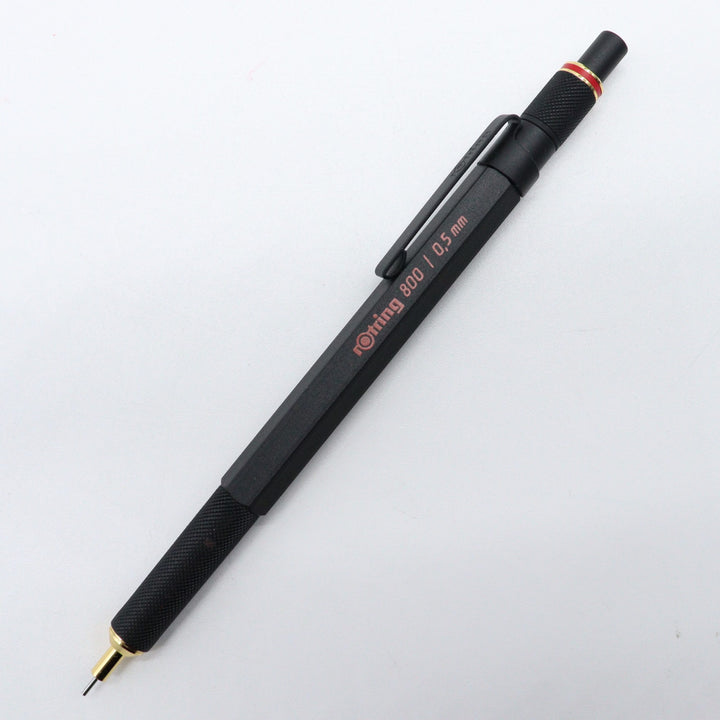 rOtring - 800 Mechanical Pencil - Black - 0.5mm - Buchan's Kerrisdale Stationery