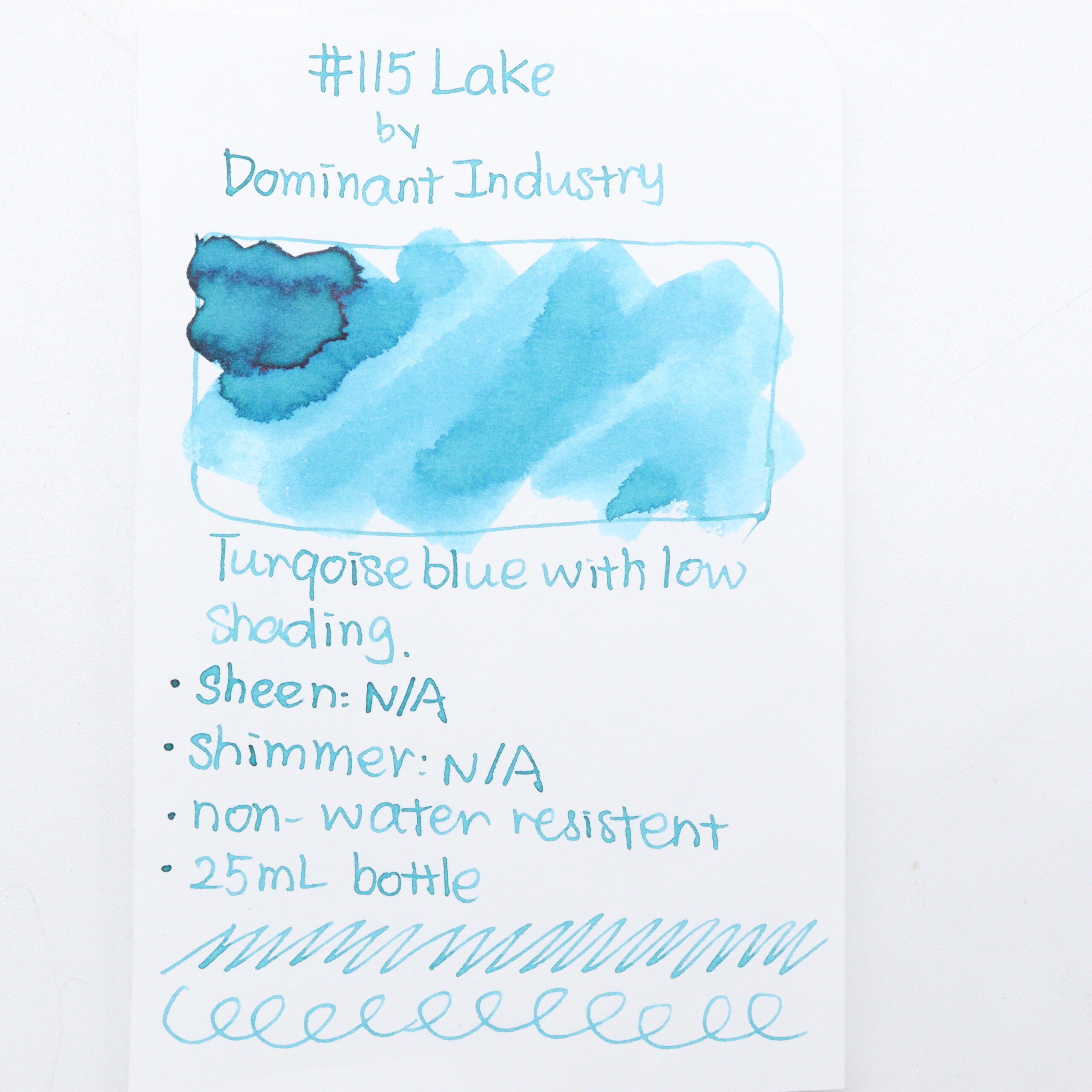 筆記具 Dominant Industry ink llicseries DOMINANT INDUSTRY – STANDARD SERIES – Bottled Fountain Pen Ink