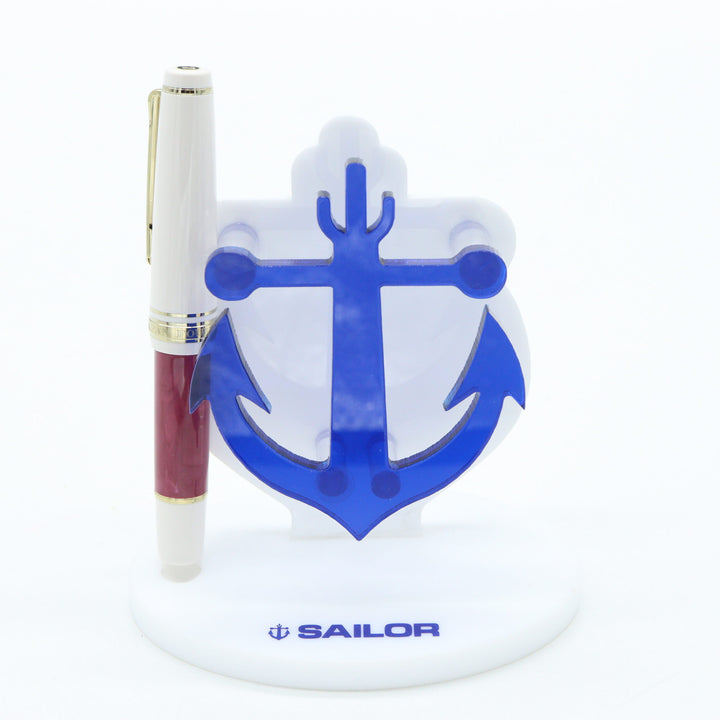 SAILOR PEN - Pro Gear Slim Mini Fountain Pen -  14K Gold - RENCONTRE Collection - Bordeaux Fonce - Dark Burgundy - Buchan's Kerrisdale Stationery