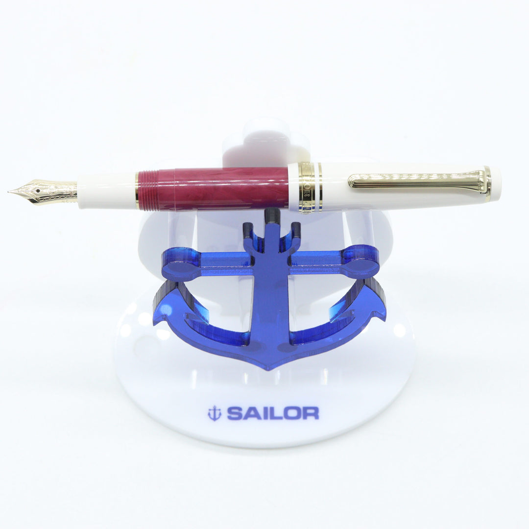 SAILOR PEN - Pro Gear Slim Mini Fountain Pen -  14K Gold - RENCONTRE Collection - Bordeaux Fonce - Dark Burgundy - Buchan's Kerrisdale Stationery