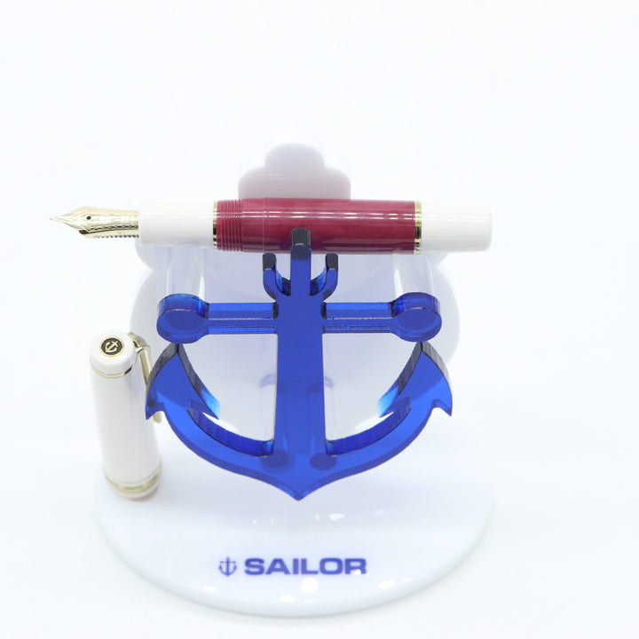 SAILOR PEN - Pro Gear Slim Mini Fountain Pen -  14K Gold - RENCONTRE Collection - Bordeaux Fonce - Dark Burgundy - Buchan's Kerrisdale Stationery