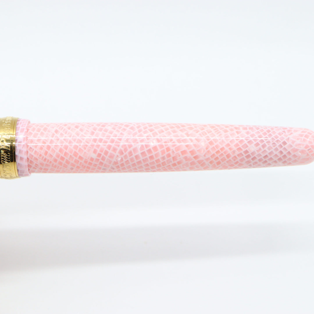 PLATINUM - #3776 Celluloid Fountain Pen - Sakura (Cherry Blossom) - Buchan's Kerrisdale Stationery
