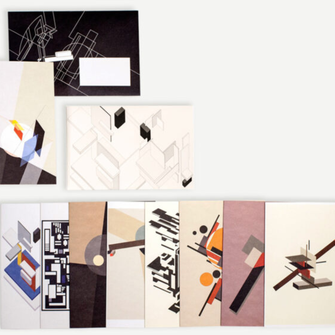 PEPIN PRESS - Greeting Card Set (20 greeting cards and envelopes) - '1920s Avant-Garde' (10 card designs-2 envelope designs) - Buchan's Kerrisdale Stationery