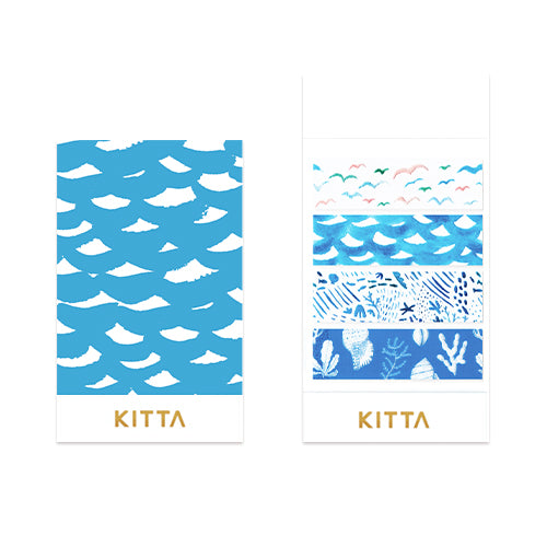 KITTA - Clear Sticky Note - SEASIDE - Buchan's Kerrisdale Stationery