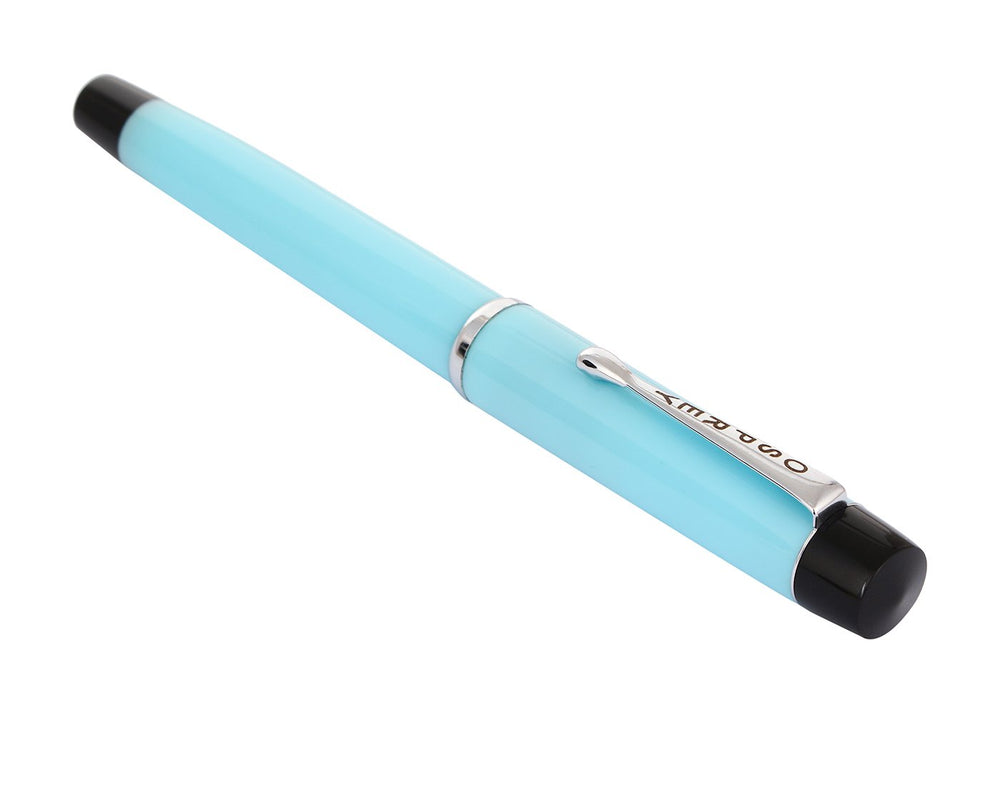 OSPREY PENS - SCHOLAR Fountain Pen "Aquamarine Blue" With Standard And Flex Nib Options - Buchan's Kerrisdale Stationery