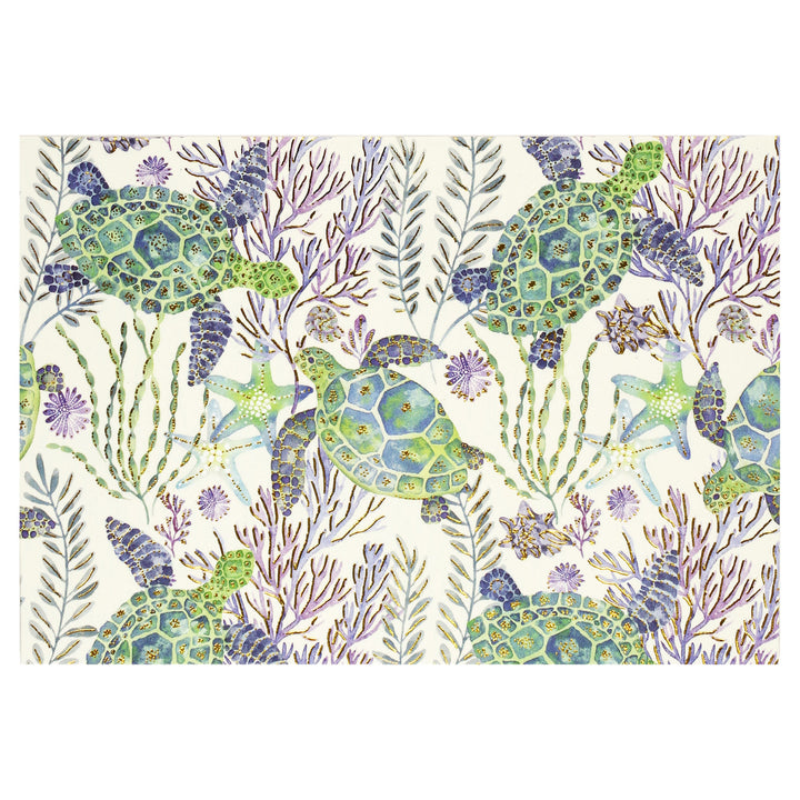 PETER PAUPER PRESS - SEA TURTLES NOTE CARDS - Buchan's Kerrisdale Stationery