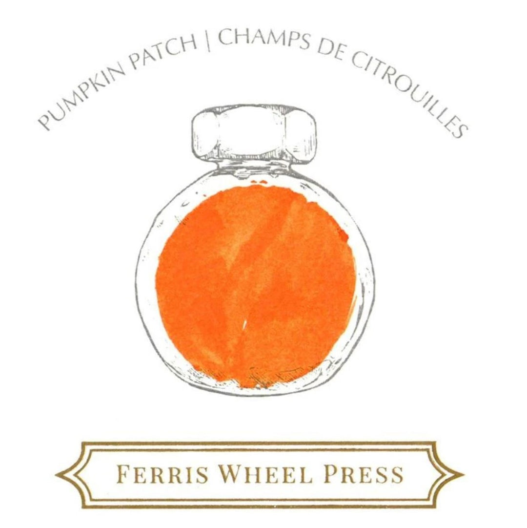 FERRIS WHEEL PRESS – ‘Gourmet Summer Collection’ Fountain Pen Ink Glass Bottle 38ml – Pumpkin Patch - Buchan's Kerrisdale Stationery