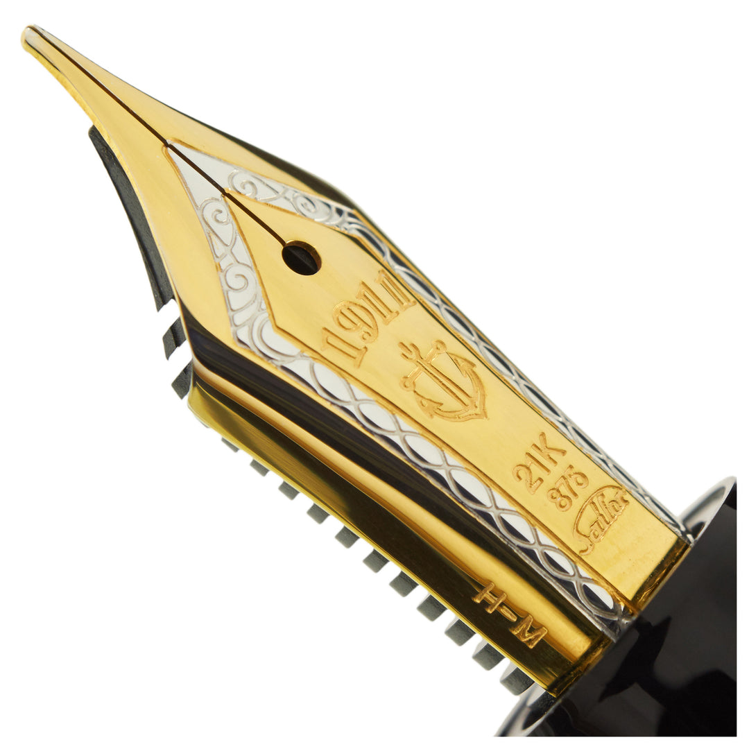 SAILOR PEN - Professional Gear Realo 21k Gold Bicolor - Black Fountain Pen - Buchan's Kerrisdale Stationery