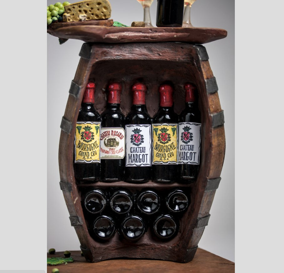 Guillermo Forchino – Large Comic Art Figurine – “The Wine Lover” - Buchan's Kerrisdale Stationery