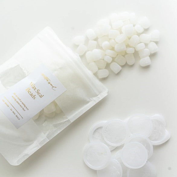 WRITTEN WORD - Wax Beads to Make Wax Seals - Semi-clear Vellum - Buchan's Kerrisdale Stationery
