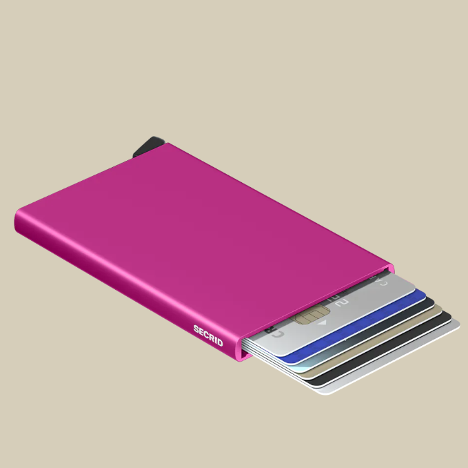 Secrid RFID Card Protector - Fucshia - Buchan's Kerrisdale Stationery