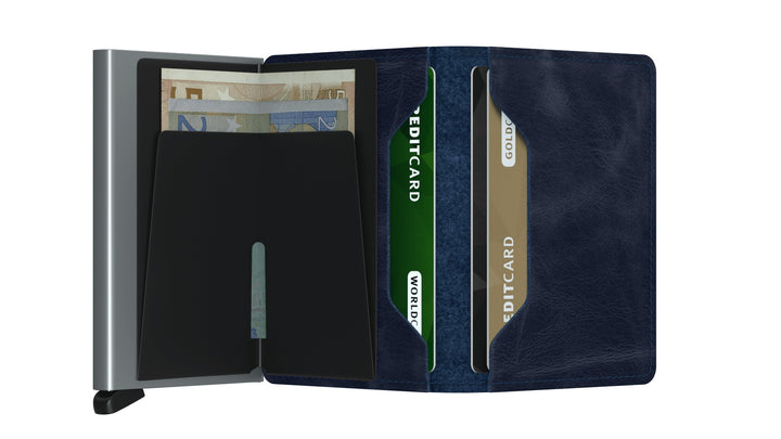Secrid Slimwallet Vintage Blue - Buchan's Kerrisdale Stationery
