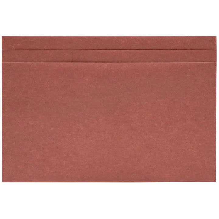 SIWA – A4 Flat File Folder with Multiple Size Pockets – Terracotta - Buchan's Kerrisdale Stationery