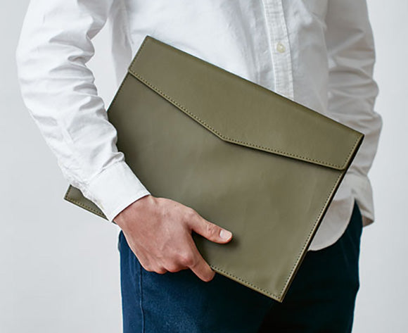 Lezaface U by KING JIM – Document Case, A4 Size – Navy Blue - Buchan's Kerrisdale Stationery