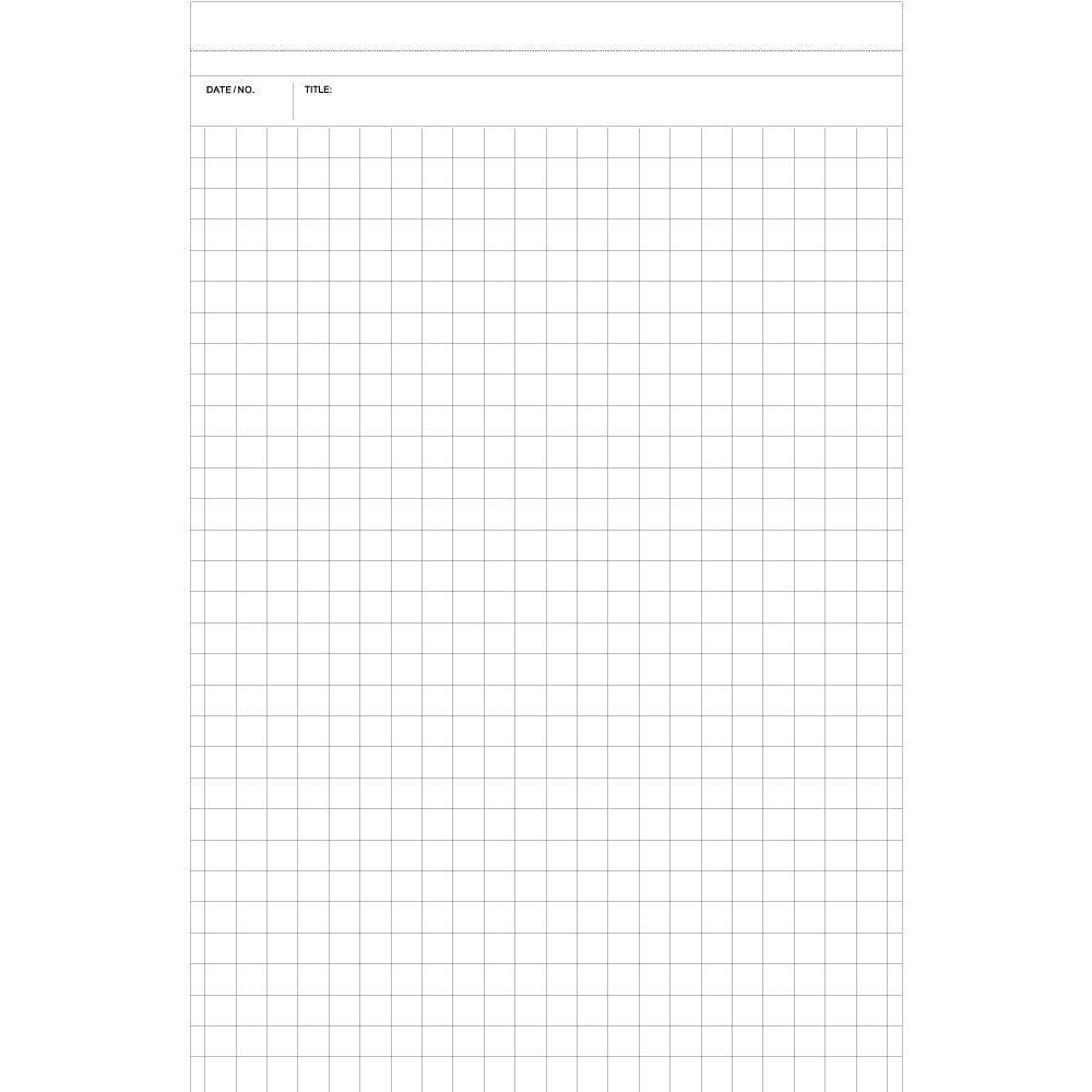 MARUMAN - MNEMOSYNE - N187A A4 NOTEPAD GRIDDED - Buchan's Kerrisdale Stationery