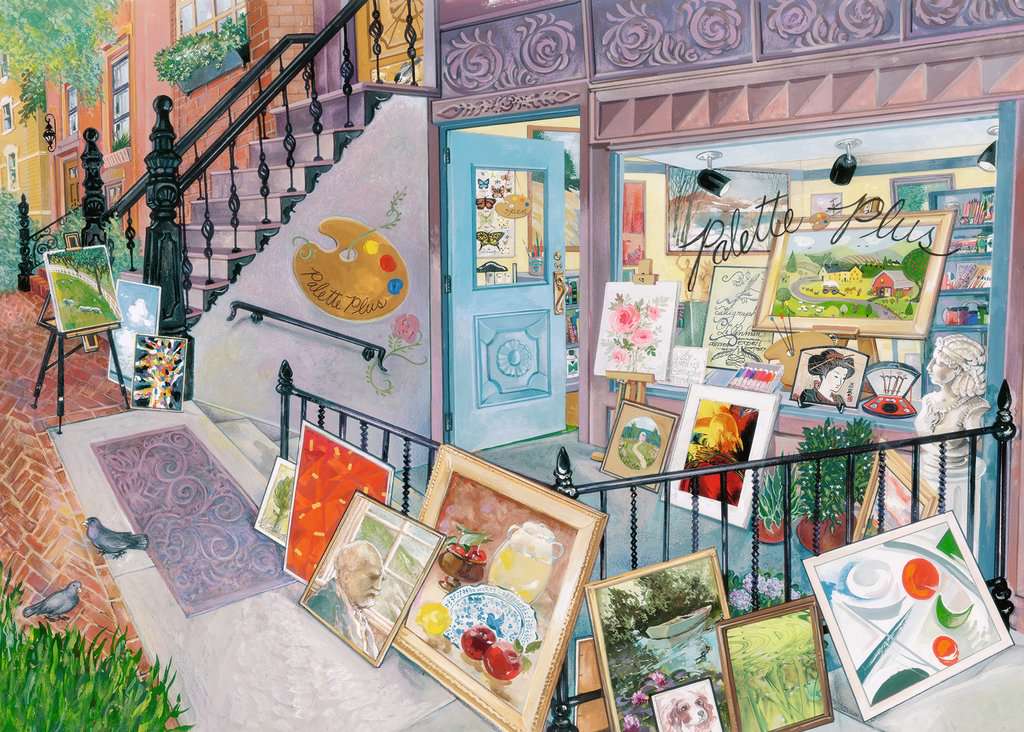 RAVENSBURGER - 1000 Pc Puzzle - The Gallery - Buchan's Kerrisdale Stationery